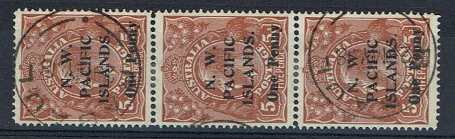 Image of New Guinea SG 100 FU British Commonwealth Stamp